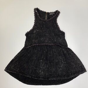 POL Washed Black Tank Top Size Small